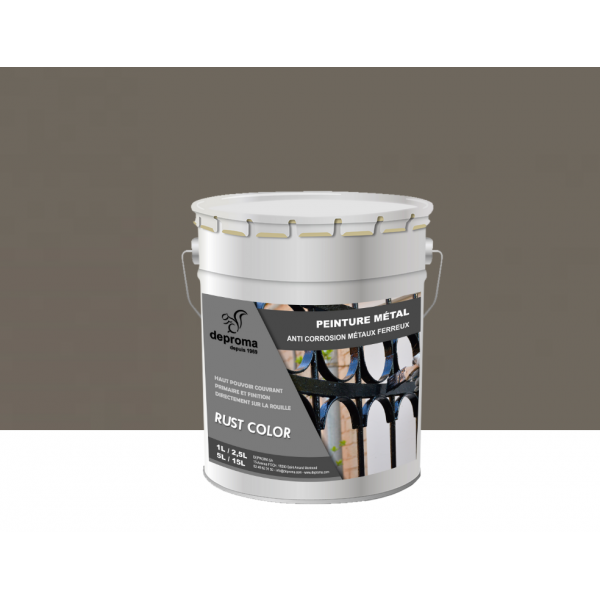 RUST COLOR : Peinture métal anticorrosion -...