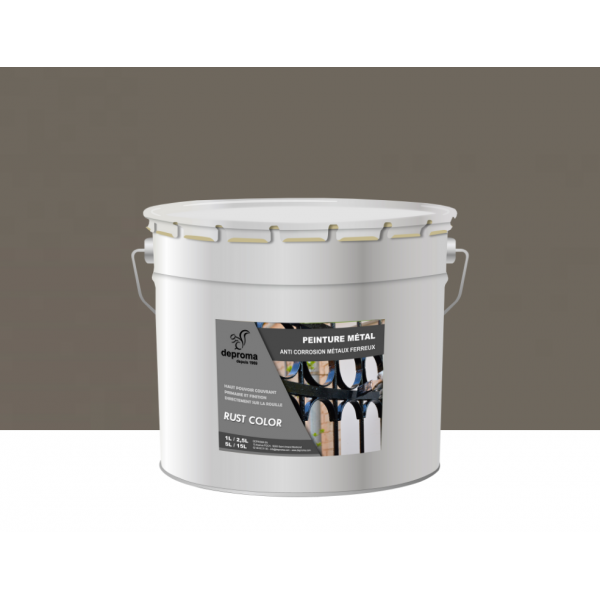 RUST COLOR : Peinture métal anticorrosion -...
