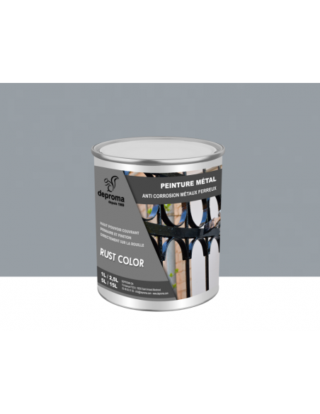 RUST COLOR : Peinture métal anticorrosion - Qualité professionnelle