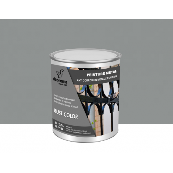 RUST COLOR : Peinture métal anticorrosion -...