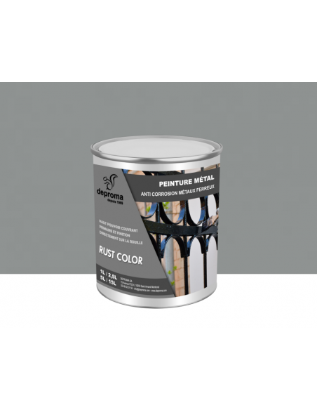 RUST COLOR : Peinture métal anticorrosion - Qualité professionnelle