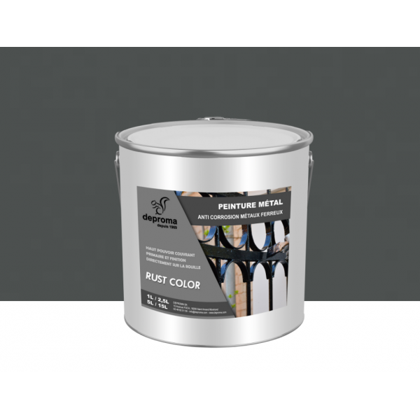 RUST COLOR : Peinture métal anticorrosion -...