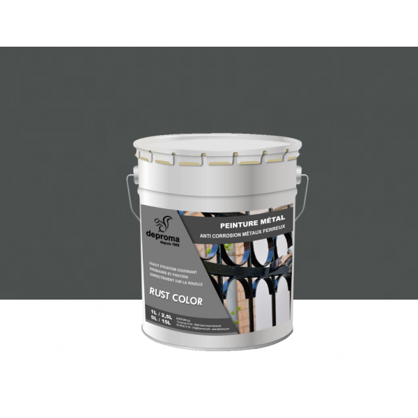 RUST COLOR : Peinture métal anticorrosion -...