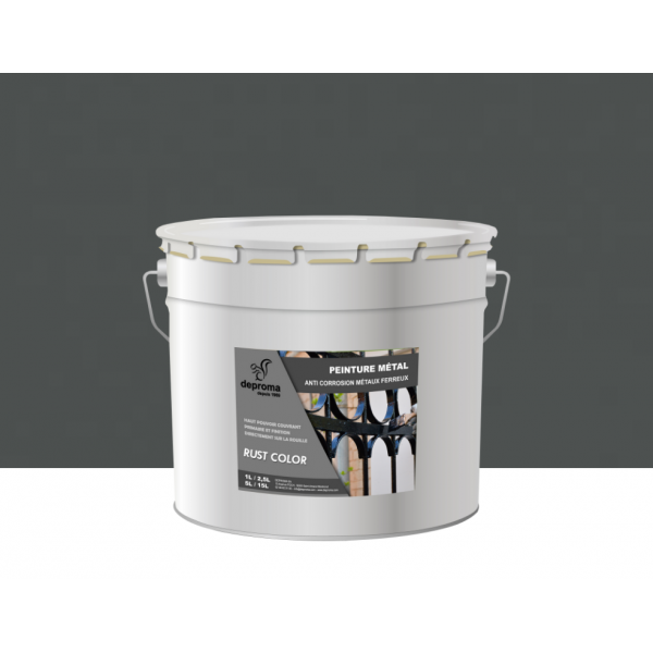 RUST COLOR : Peinture métal anticorrosion -...