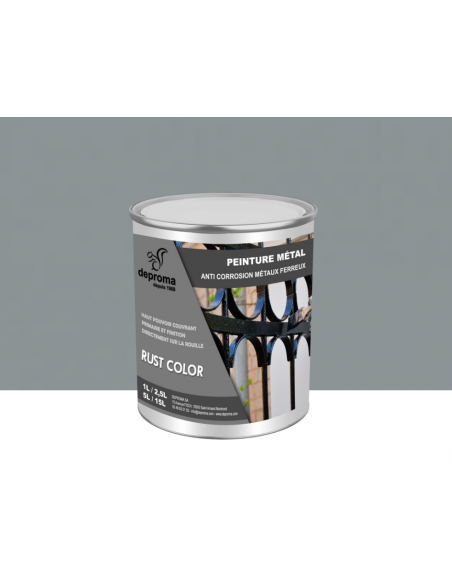 RUST COLOR : Peinture métal anticorrosion - Qualité professionnelle