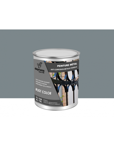 RUST COLOR : Peinture métal anticorrosion - Qualité professionnelle