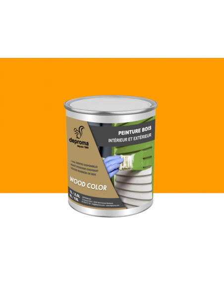WOOD COLOR : Peinture bois intérieur et extérieur - Qualité professionnelle