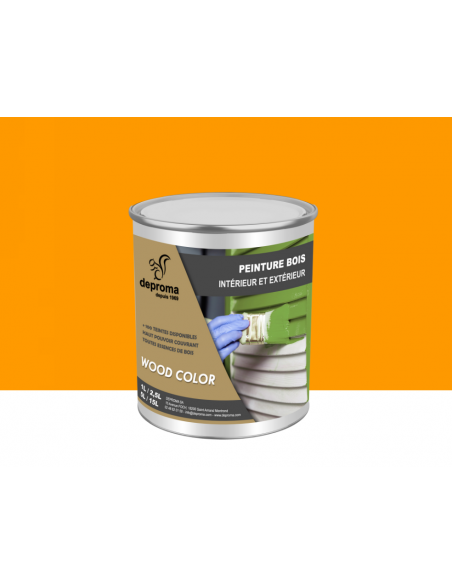 WOOD COLOR : Peinture bois intérieur et extérieur - Qualité professionnelle