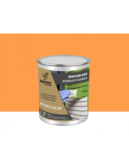 WOOD COLOR : Peinture bois intérieur et extérieur - Qualité professionnelle