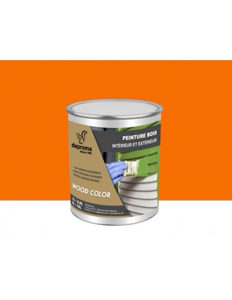 WOOD COLOR : Peinture bois intérieur et extérieur - Qualité professionnelle