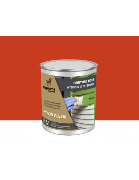 WOOD COLOR : Peinture bois intérieur et extérieur - Qualité professionnelle