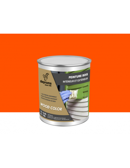 WOOD COLOR : Peinture bois intérieur et extérieur - Qualité professionnelle