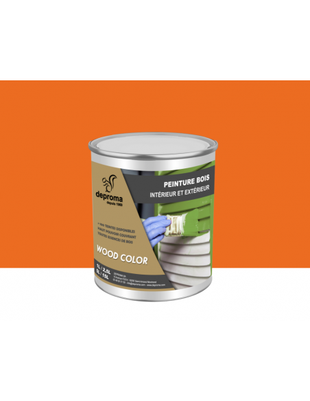 WOOD COLOR : Peinture bois intérieur et extérieur - Qualité professionnelle