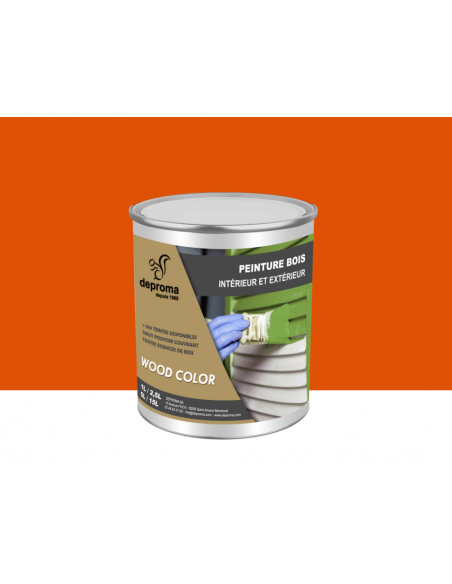WOOD COLOR : Peinture bois intérieur et extérieur - Qualité professionnelle