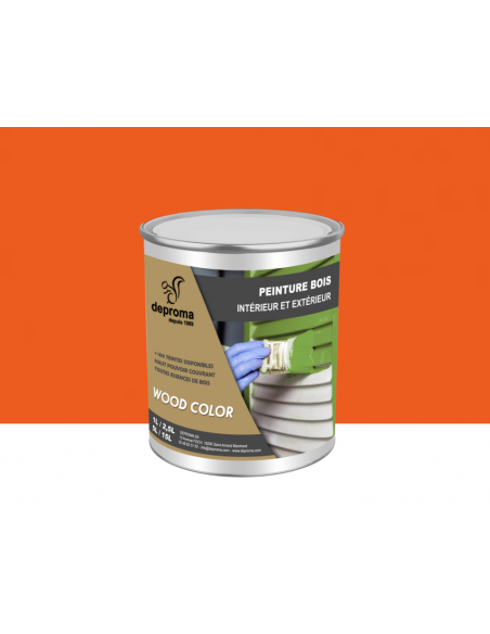WOOD COLOR : Peinture bois intérieur et extérieur - Qualité professionnelle