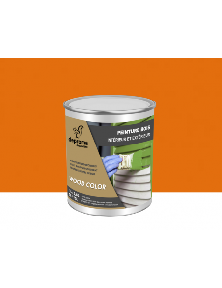WOOD COLOR : Peinture bois intérieur et extérieur - Qualité professionnelle