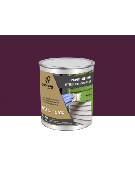 WOOD COLOR : Peinture bois intérieur et extérieur - Qualité professionnelle