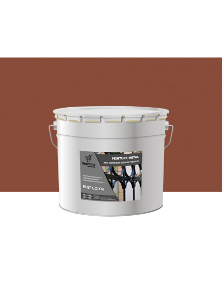 RUST COLOR : Peinture métal anticorrosion - Qualité professionnelle