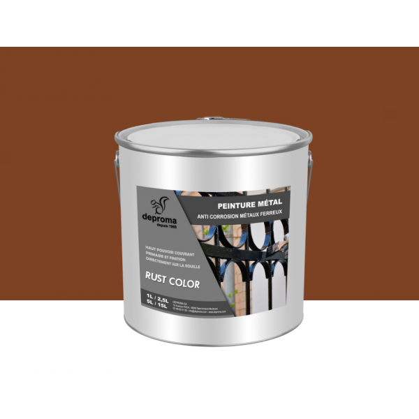 RUST COLOR : Peinture métal anticorrosion -...