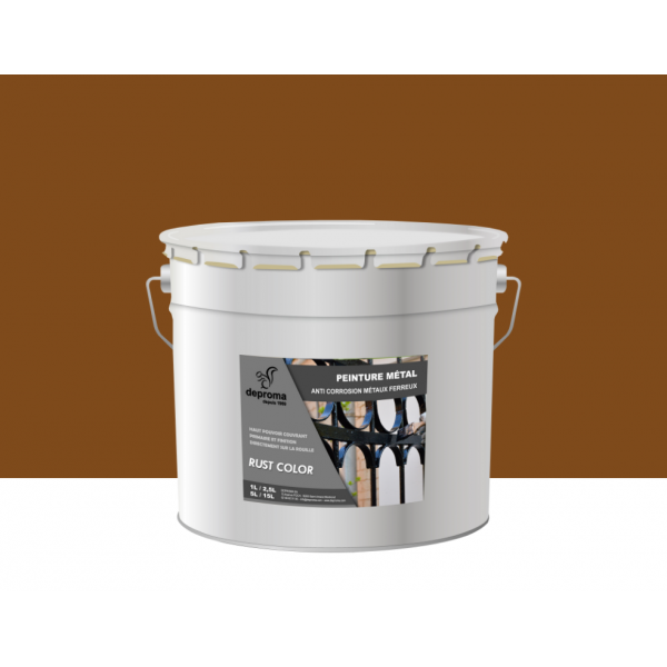 RUST COLOR : Peinture métal anticorrosion -...