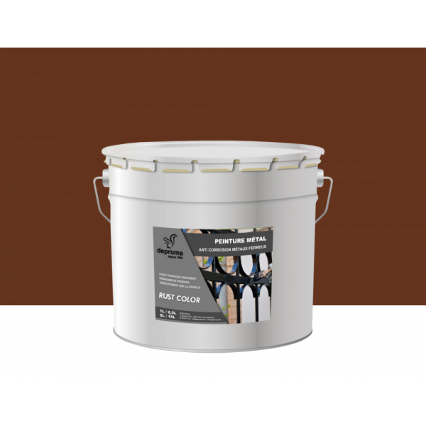 RUST COLOR : Peinture métal anticorrosion -...