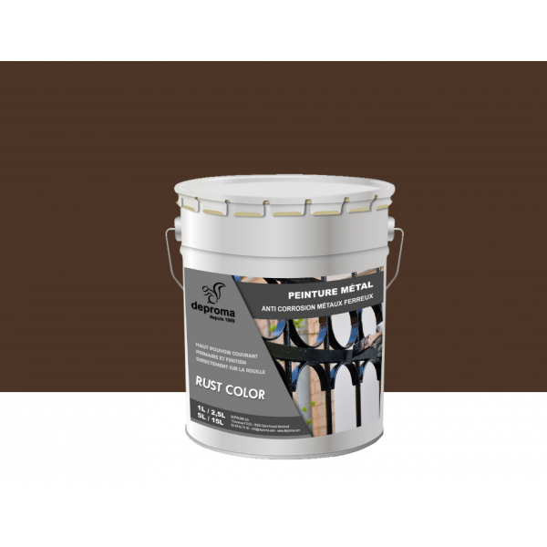 RUST COLOR : Peinture métal anticorrosion -...