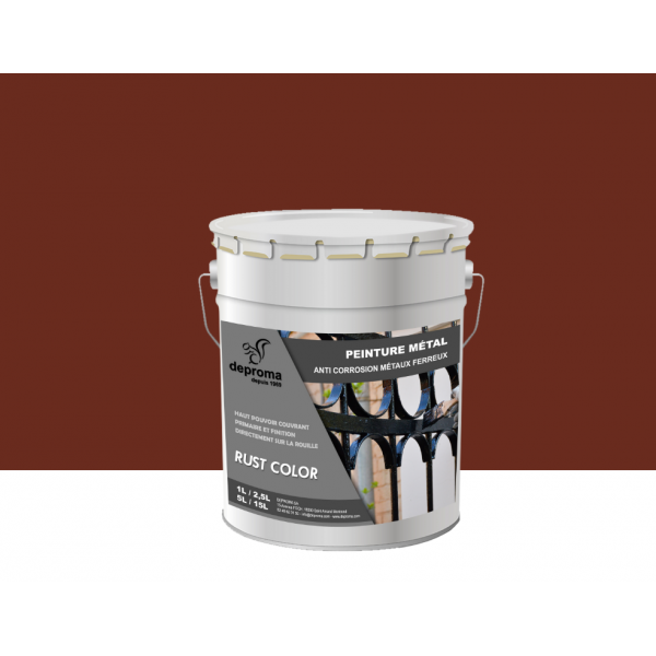 RUST COLOR : Peinture métal anticorrosion -...