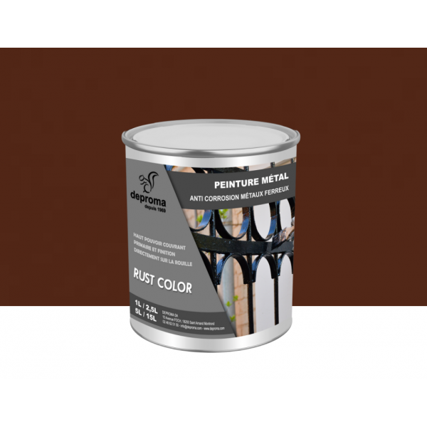RUST COLOR : Peinture métal anticorrosion -...