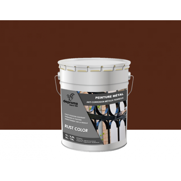 RUST COLOR : Peinture métal anticorrosion -...