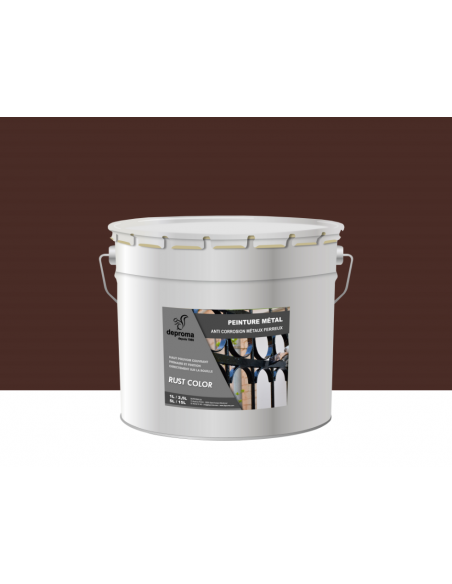 RUST COLOR : Peinture métal anticorrosion - Qualité professionnelle