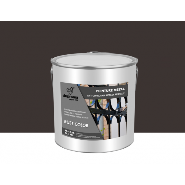RUST COLOR : Peinture métal anticorrosion -...
