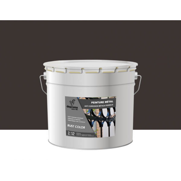 RUST COLOR : Peinture métal anticorrosion -...