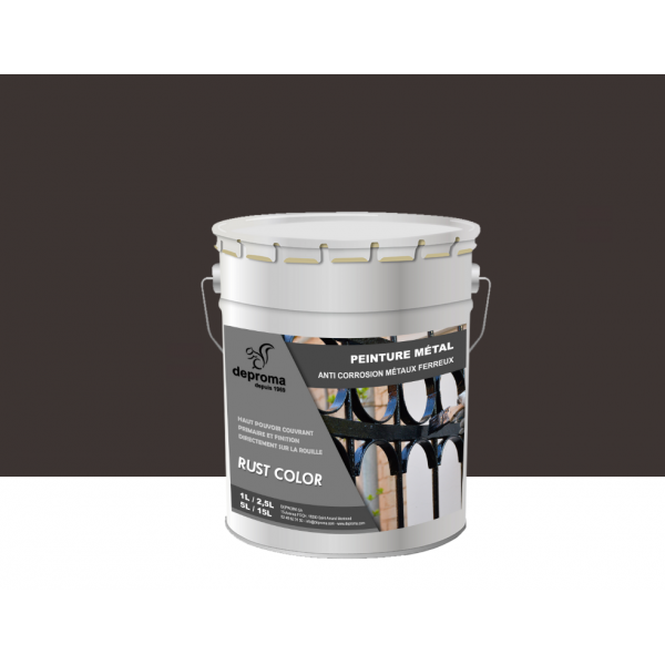 RUST COLOR : Peinture métal anticorrosion -...