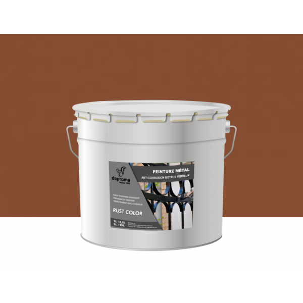 RUST COLOR : Peinture métal anticorrosion -...