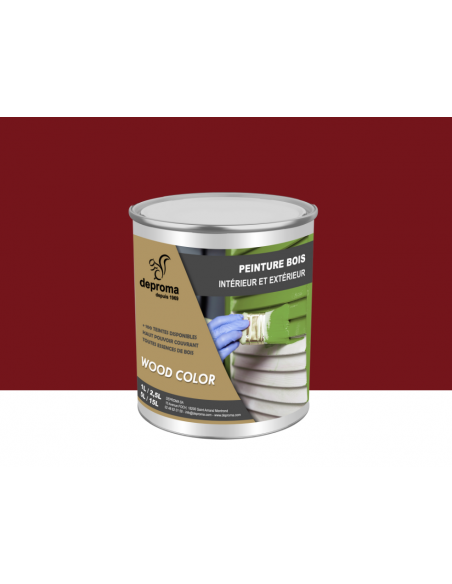 WOOD COLOR : Peinture bois intérieur et extérieur - Qualité professionnelle