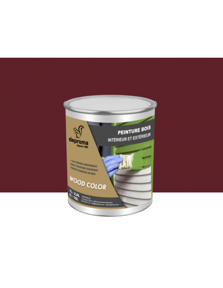 WOOD COLOR : Peinture bois intérieur et extérieur - Qualité professionnelle