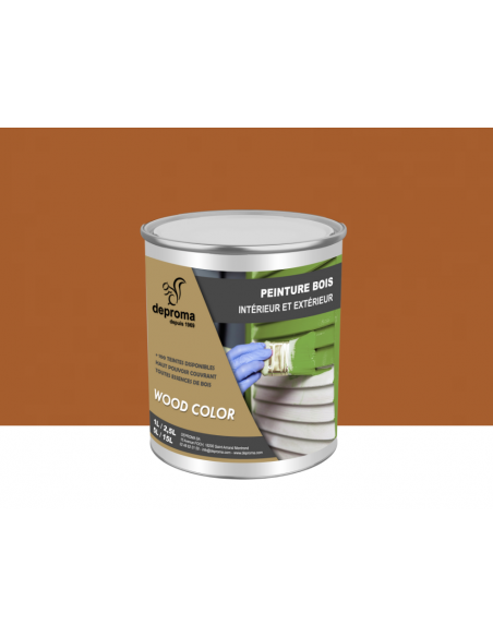WOOD COLOR : Peinture bois intérieur et extérieur - Qualité professionnelle