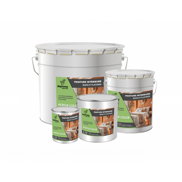 ACRYLIS COLOR : Peinture acrylique murs et...